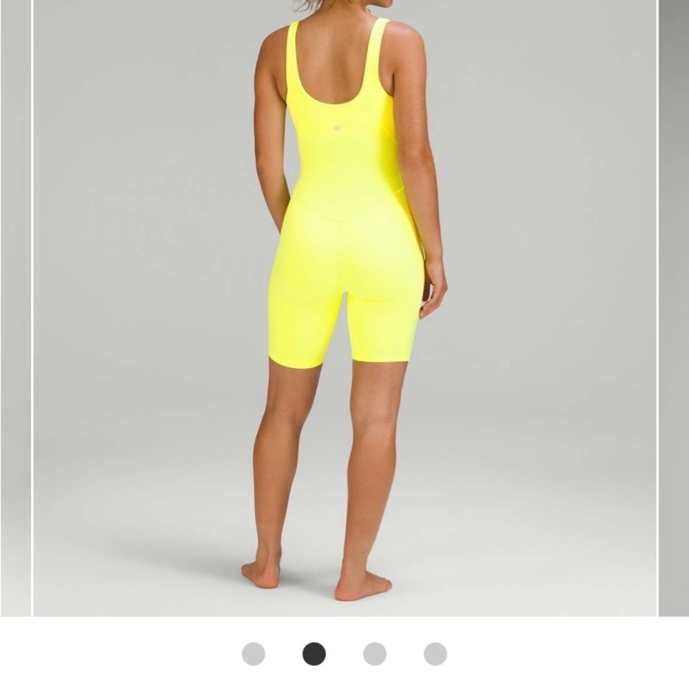 Lululemon Electric Lemon Bodysuit